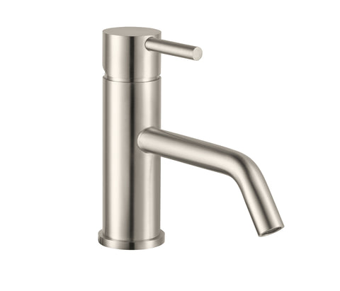 Basin Mixer Tap Single Lever Stainless Steel | tapron.co.uk