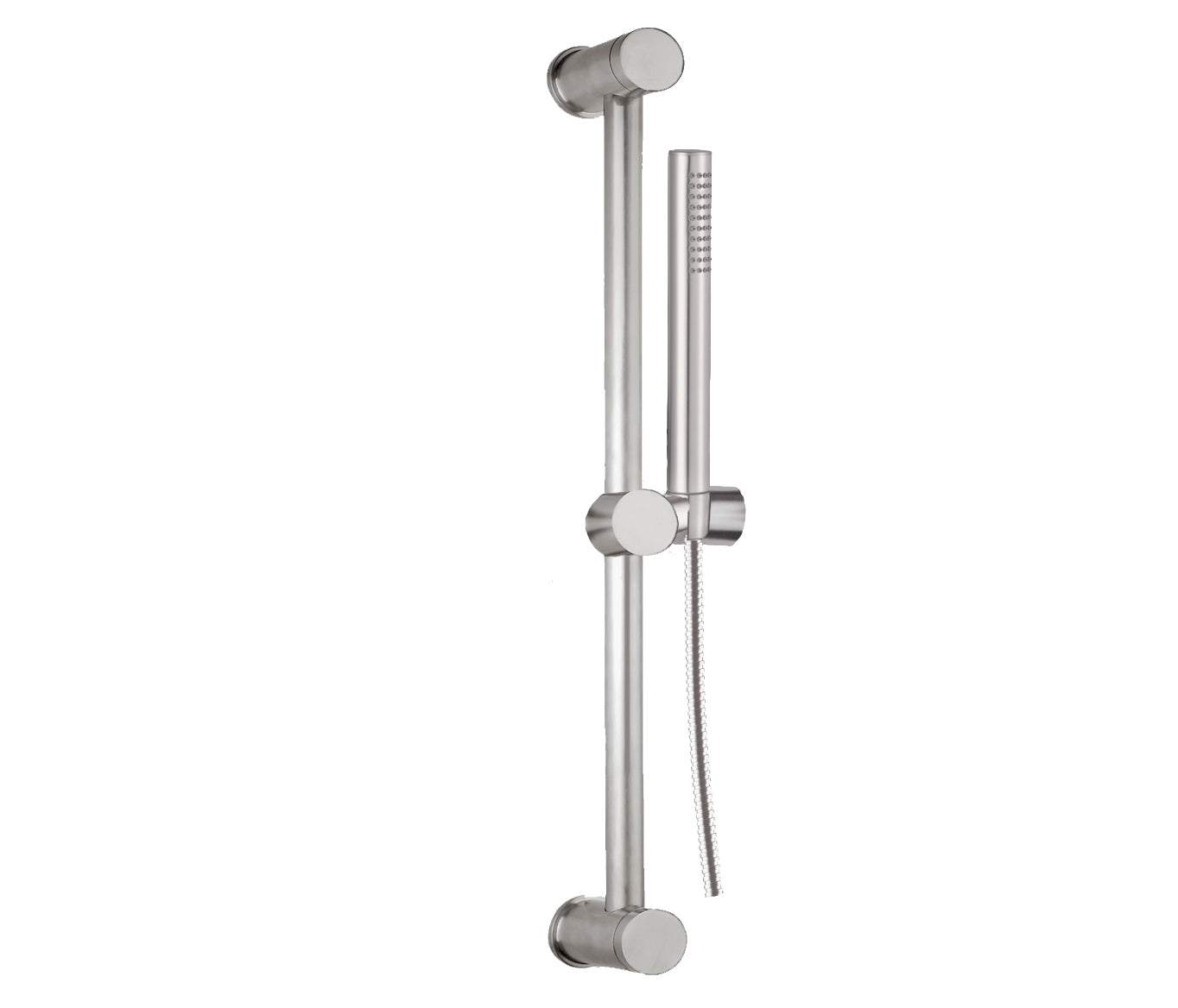 Slide Rail with Handheld Shower & Hose Stainless Steel | tapron.co.uk Main image
