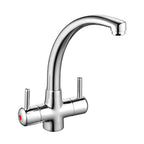 Impulse Monobloc Kitchen Mixer Tap with Swivel Spout - Chrome Finish