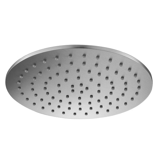 Inox Brushed Stainless Steel Ceiling Shower Head - 300mm 1000