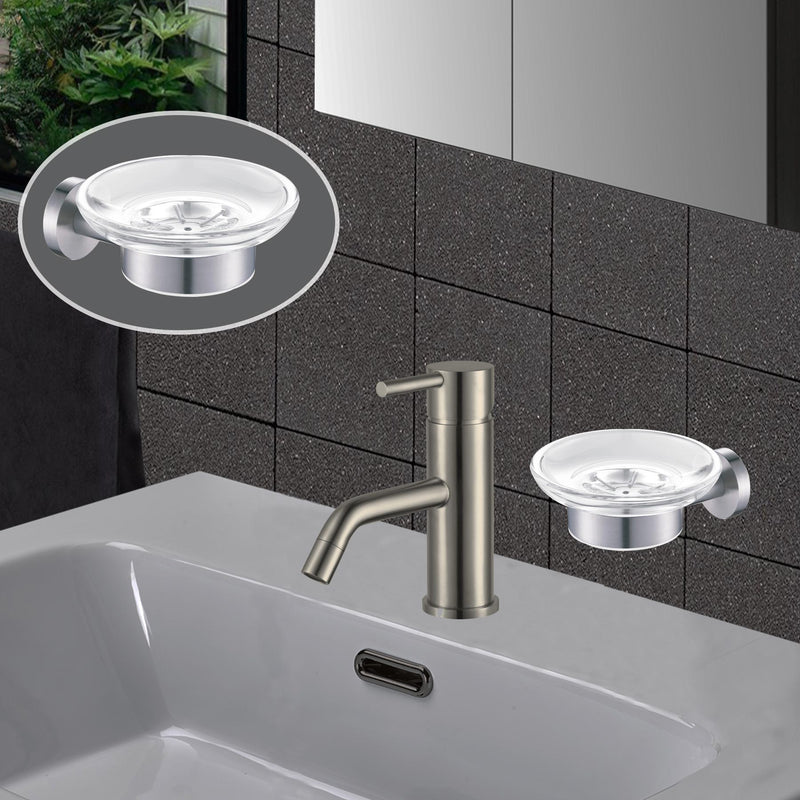Inox Brushed Stainless Steel Wall Mounted Soap Dish
