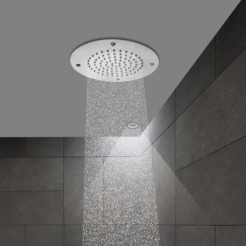 Ceiling-Mounted Shower Head - Stainless Steel