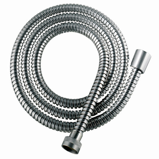 Inox Brushed Stainless Steel Shower Hose - 1500mm 1000