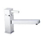 Monobloc Kitchen Tap with Long Reach Straight Spout - Chrome