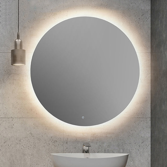 Round Backlit LED Bathroom Mirror