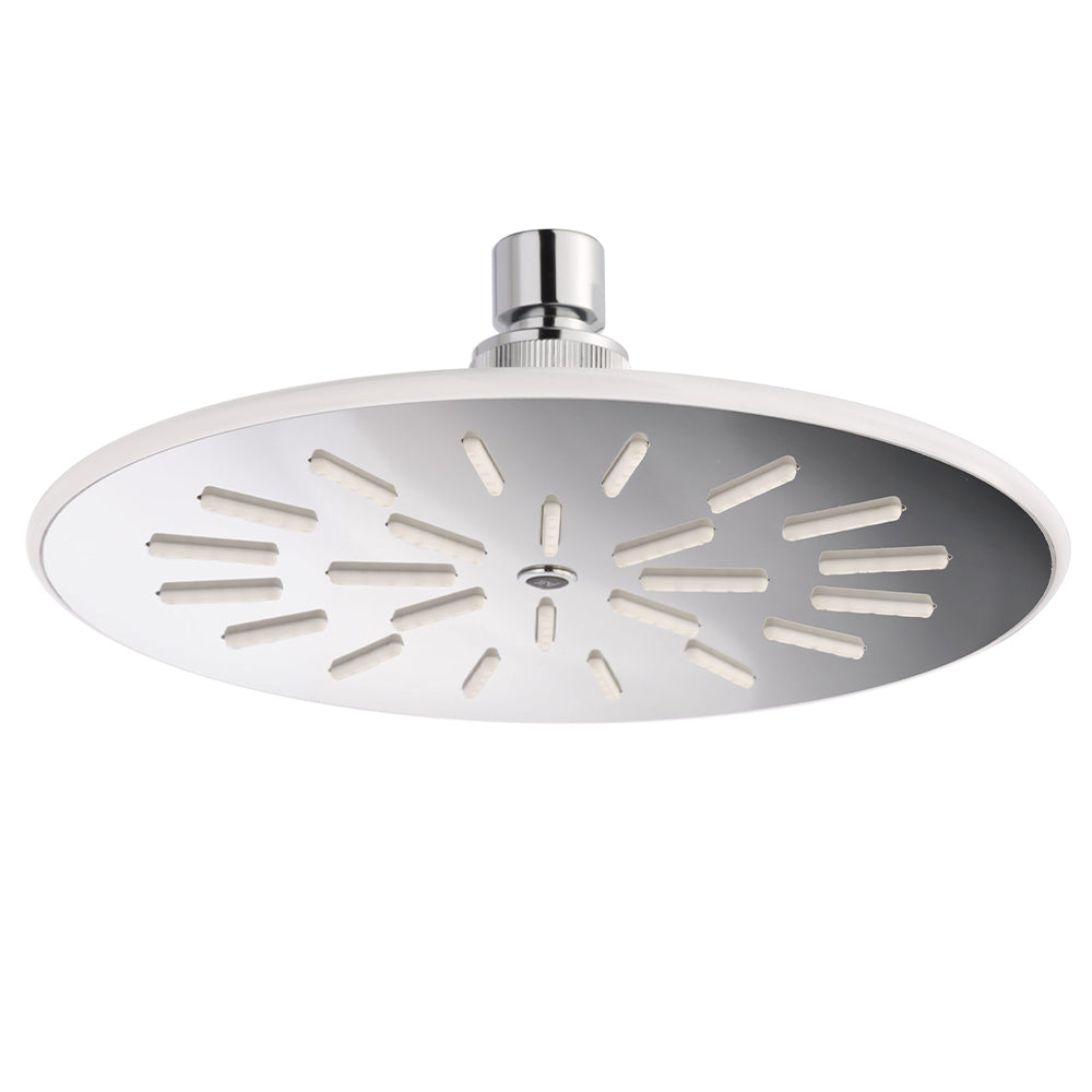 Labyrinth Round Waterfall Shower Head with Chrome finish - 200mm