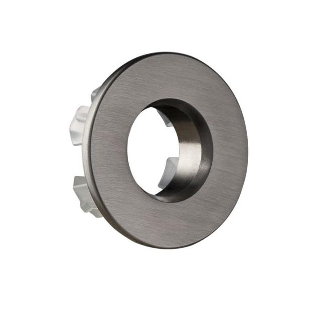 Basin Overflow Cover  Brushed Black-Tapron