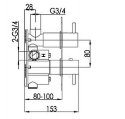 Luna_Thermostatic_2_Outlet_Shower_Valve_with_Round_Water_Outlet