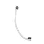 VOS Click Clack Bath Waste Brushed Black 125Cm