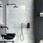 luxury shower heads Matt Black