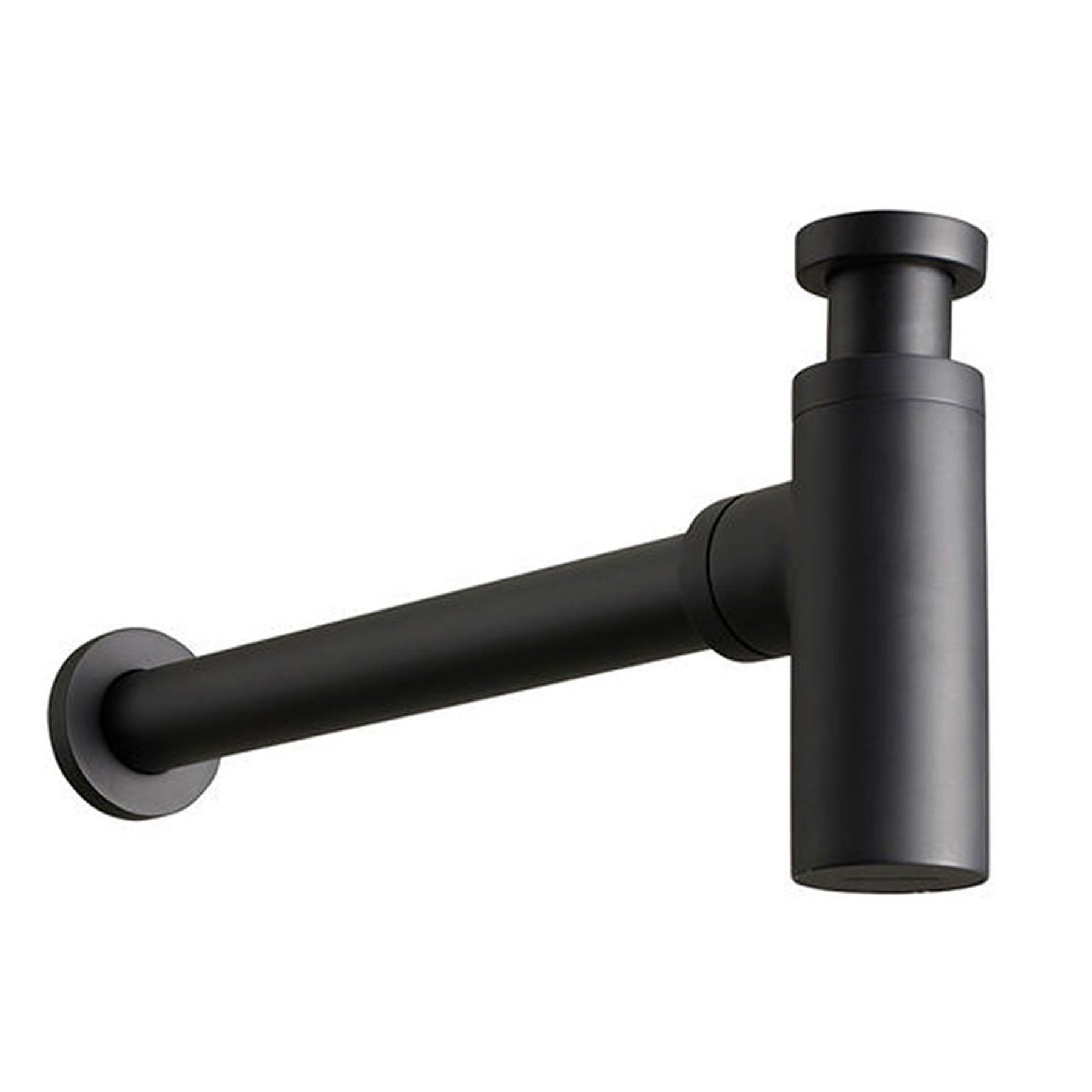 Bathroom Sink Waste Trap - Matt Black Finish Secondary image