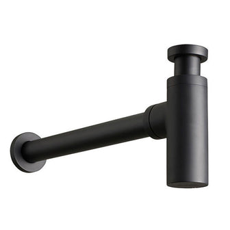 Bathroom Sink Waste Trap - Matt Black Finish Secondary image