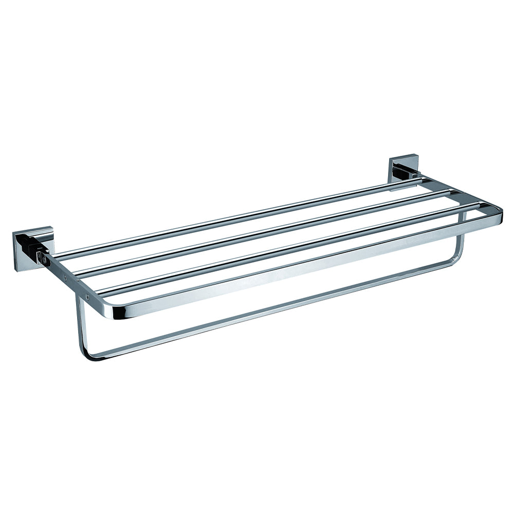 Mode Bathroom Shelf with Towel Bar - tapron
