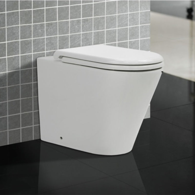 Convenient Back to Wall WC Pan with Soft Close UF Seat Cover-Tapron