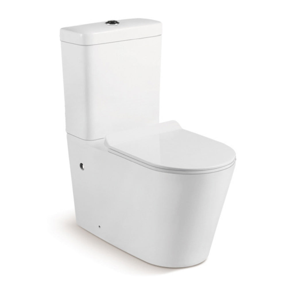 Close Coupled WC Pan with Soft Close UF Seat Cover-Tapron