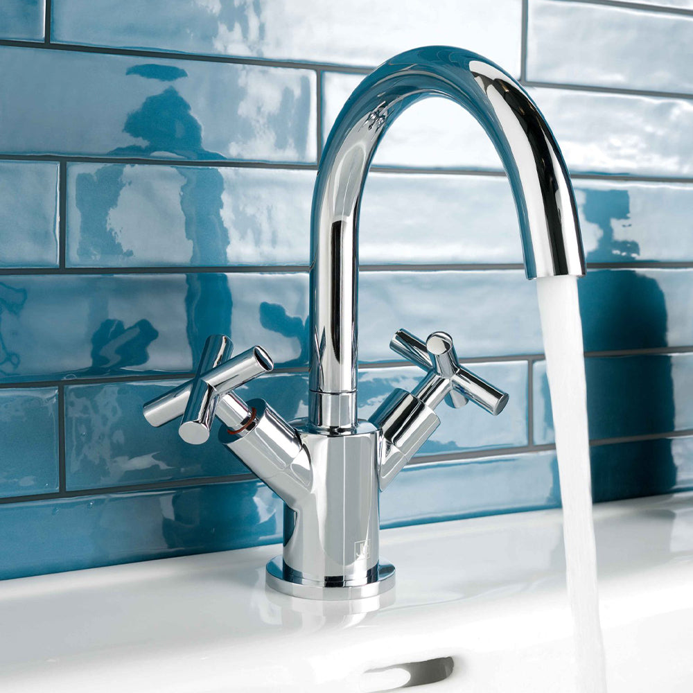  Mono Deck Mounted Basin Mixer Tap - Tapron