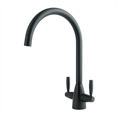 Traditional Black Kitchen Mixer Tap
