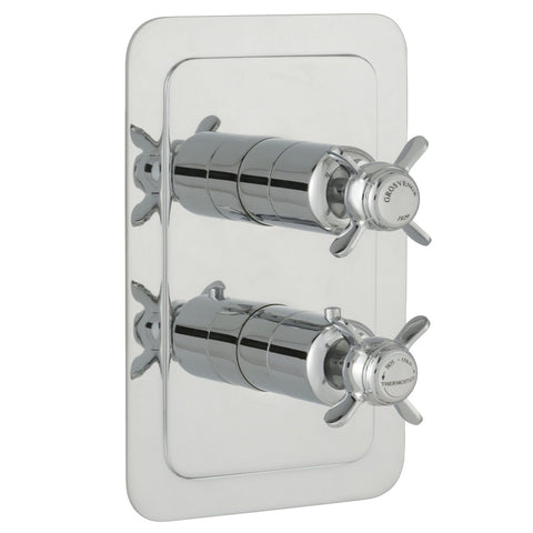 twin outlet shower valve