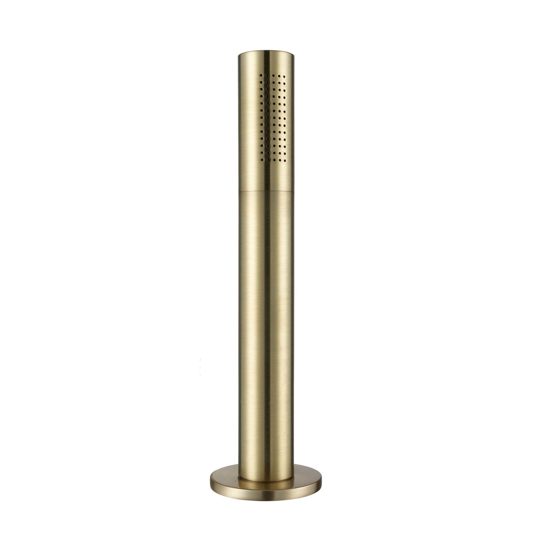 VOS Deck Mounted Shower Handset - Brushed Brass Main image