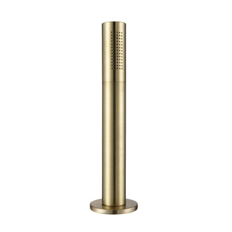 VOS Deck Mounted Shower Handset - Brushed Brass Main image