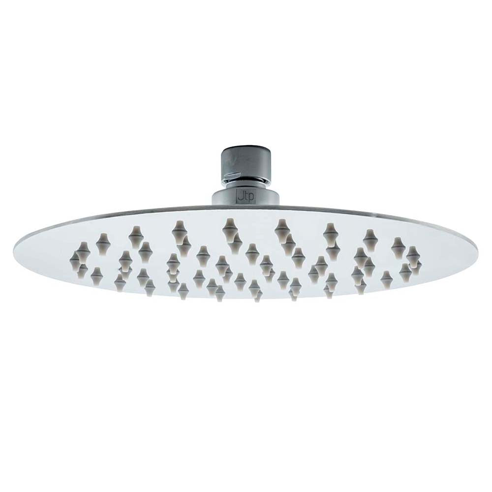 Glide Ultra-Thin Square Metal Shower Head with Rainfall - 200mm Main image