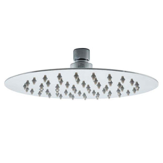 Glide Ultra-Thin Square Metal Shower Head with Rainfall - 200mm Main image