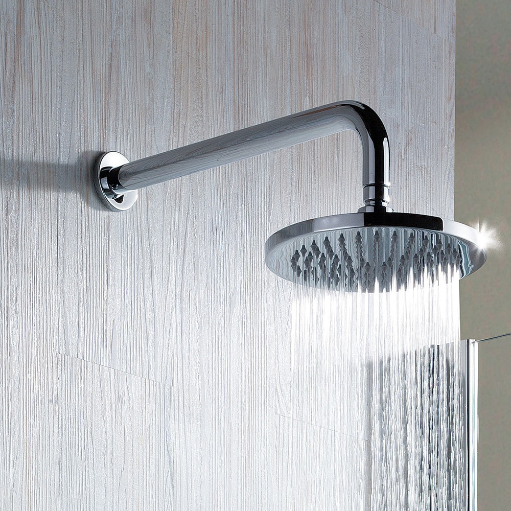 Round Wall Mounted Shower Arm, Projection 500mm - Chrome Secondary image