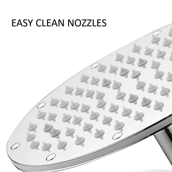 Chrome Ceiling Mounted Round Shower Head, 200mm Secondary image