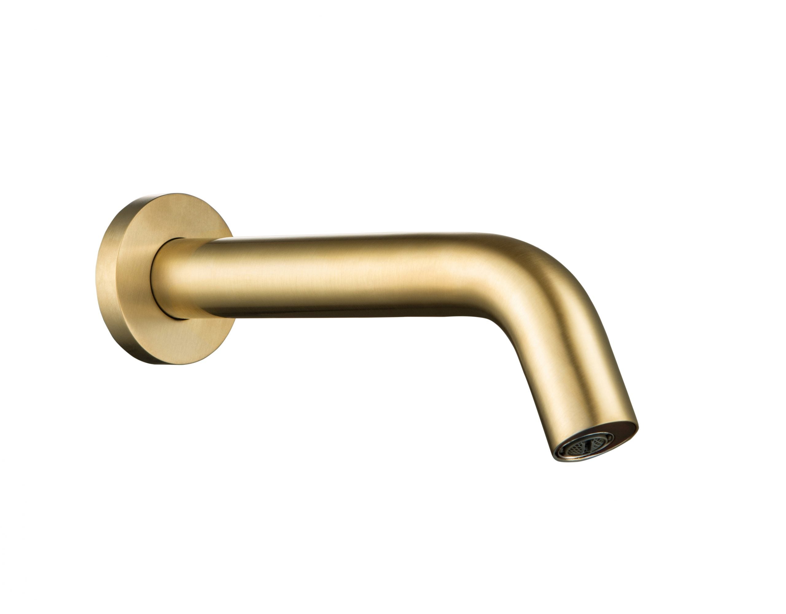 wall mounted touchless gold tap