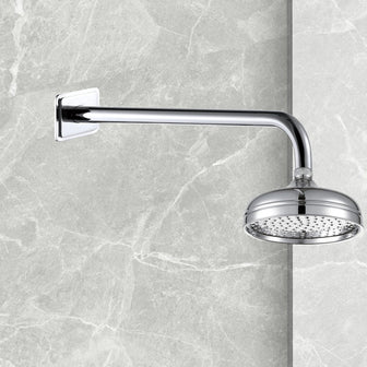 Traditional Victorian Shower Heads Chrome Finish Secondary image