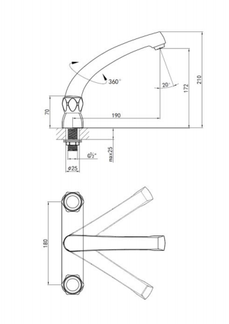 Traditional Kitchen Taps