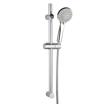 Shower Riser Rail Kit with Multi Function Handshower - Chrome Finish Main image