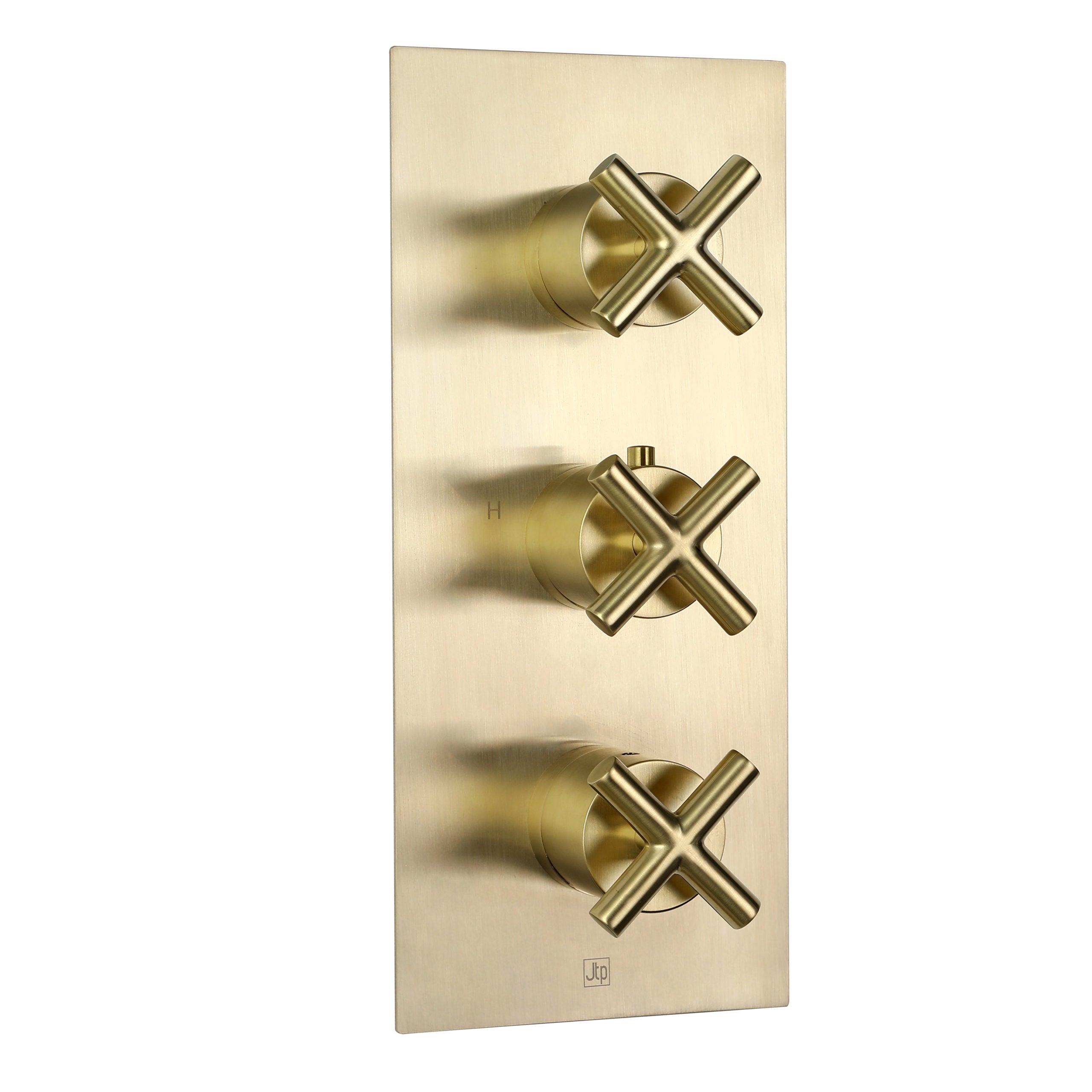 Solex Thermostatic Concealed 3 Outlet Shower Valve, Vertical [6691ABBR] Main image