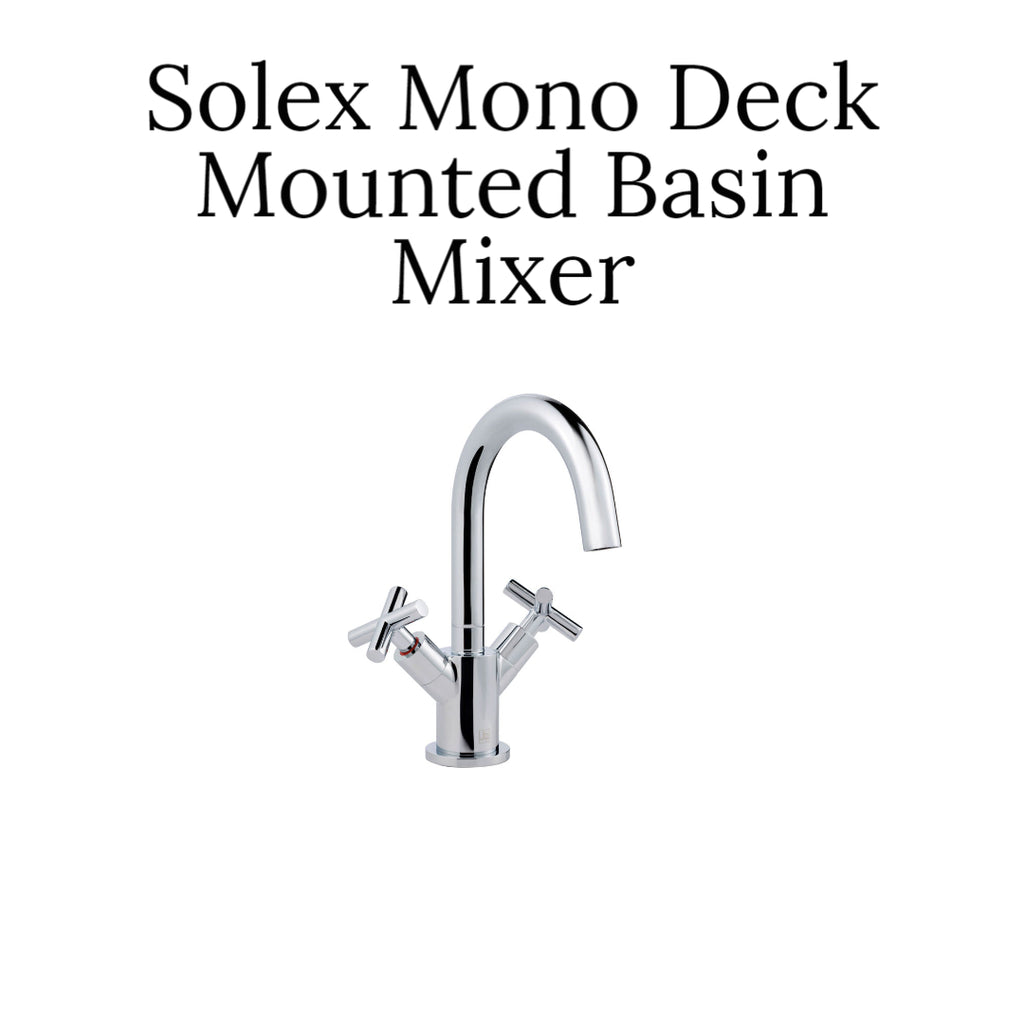 Solex Mono Deck Mounted Basin Mixer 