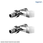 Straight Towel Rail Valves