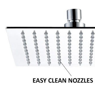 Ultra-Slim Low-Pressure Shower Head Crafted from Premium Brass, 400mm Secondary image