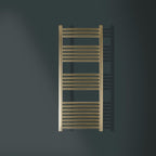 brushed brass towel radiator