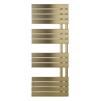 Gold Heated Towel Rail -Tapron Main image