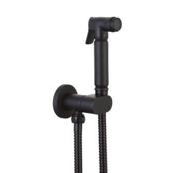 Black Bidet Spray with Shower Hose and Bracket Secondary image
