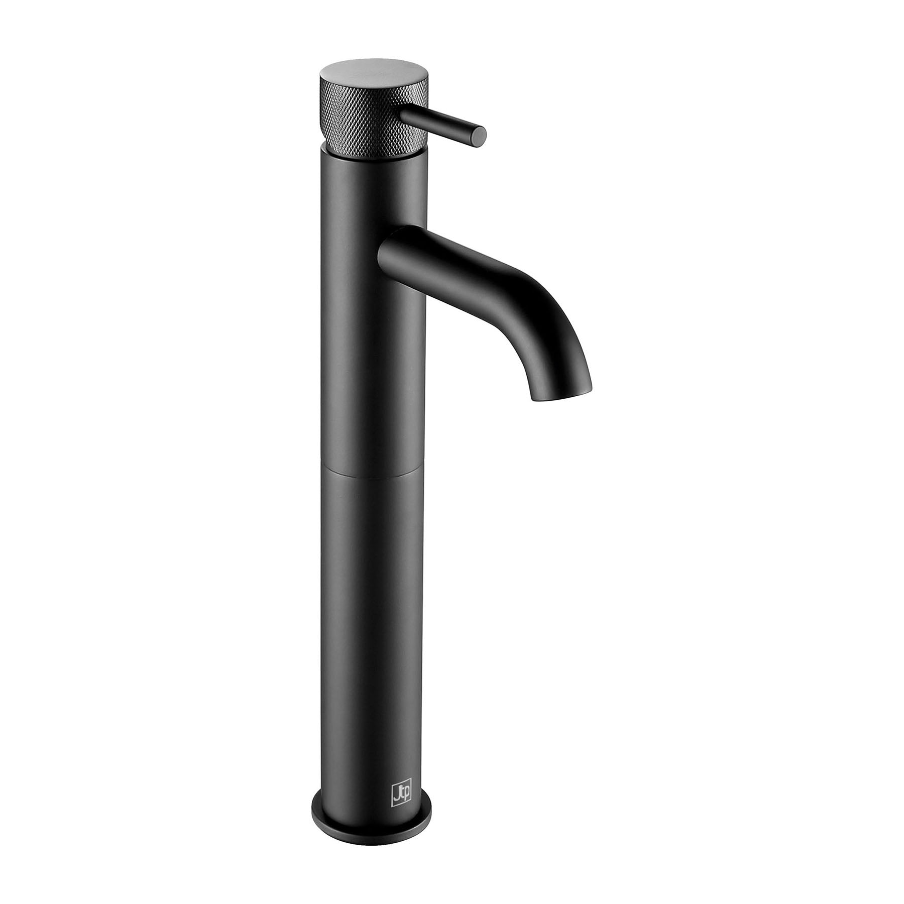 black high rise basin tap Main image