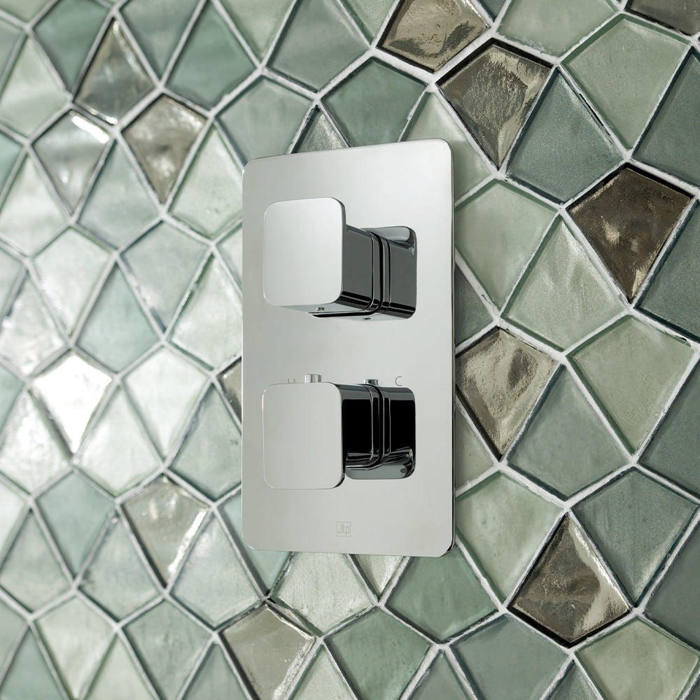 1 outlet concealed shower valve - chrome 