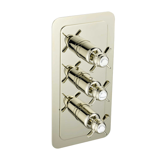 inch Thermostatic Conceal 3 Outlet Shower Valve 1000