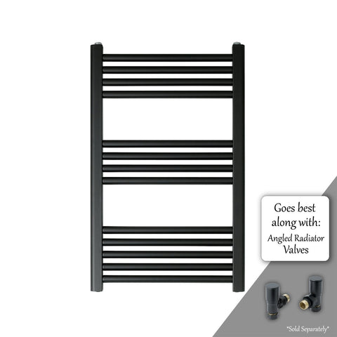 black towel radiator