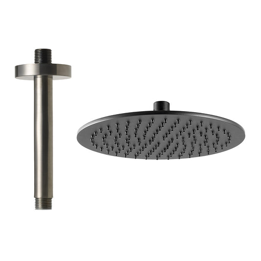 Moen S133BL Dusch-Arm In Matt-Schwarz – Premium Armatur Mit Lebenslanger Garantie