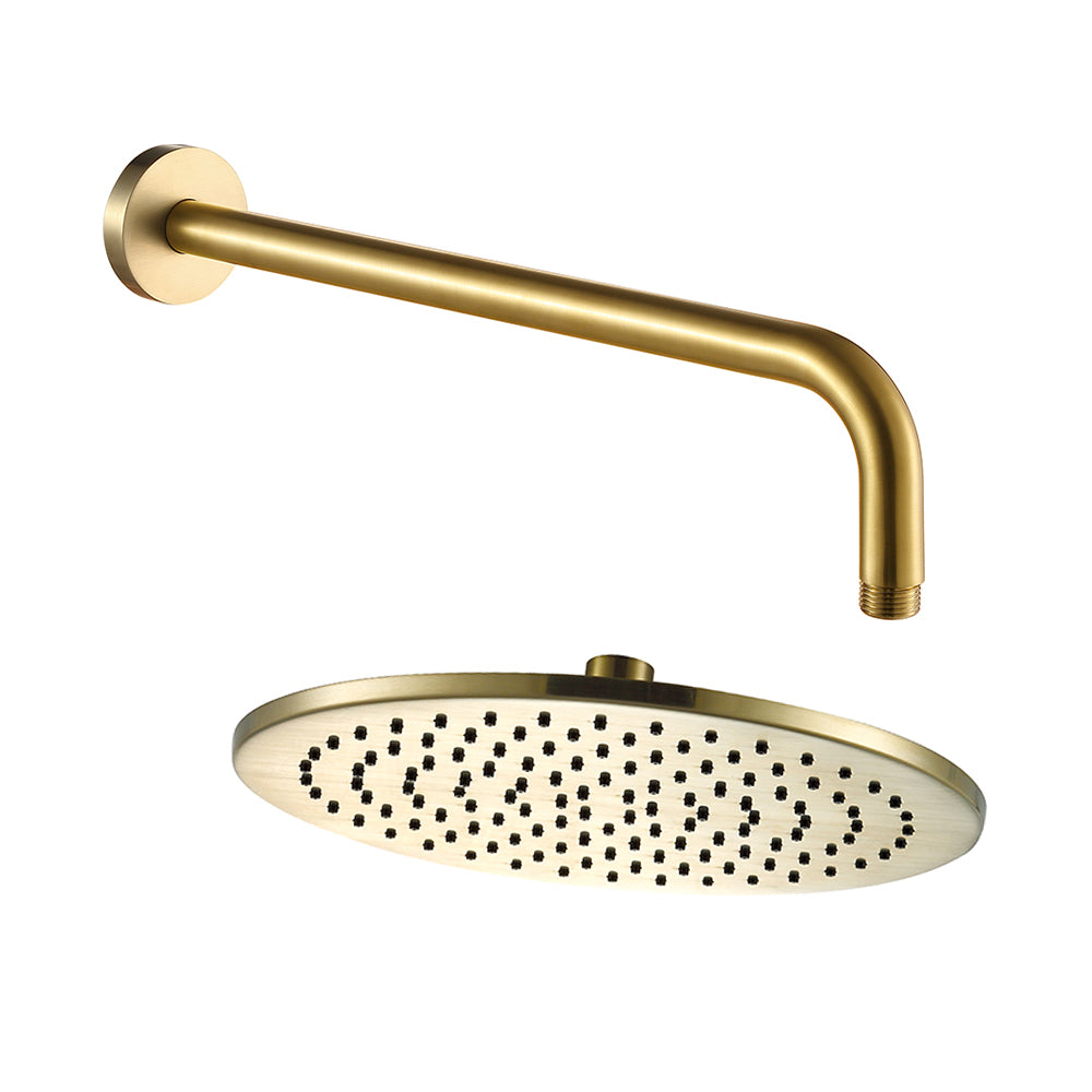 gold shower head arm - tapron