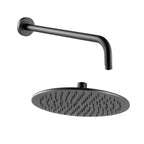 round shower head and arm