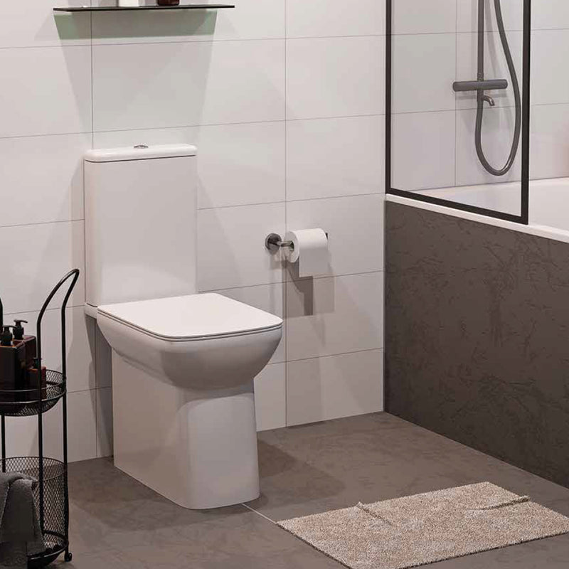 Toilet with a Soft Close Seat Cover