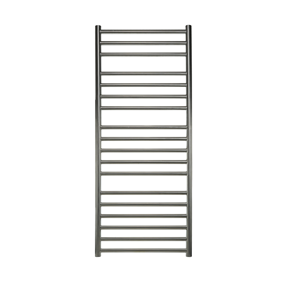 Brushed Stainless Steel Towel Rail Dual Fuel - 1200mm x 500mm Secondary image