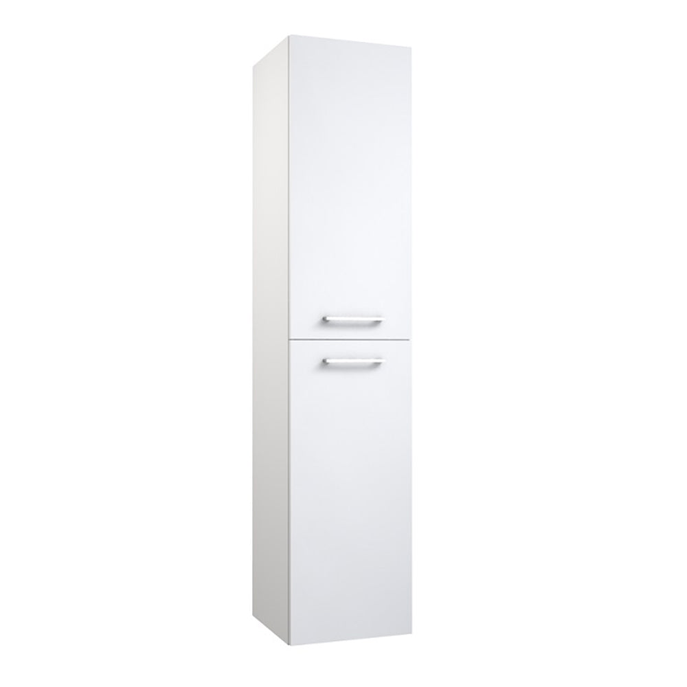 white tall bathroom cabinet - Tapron Main image