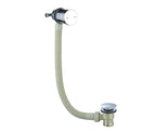 Temperature control exofil click clack bath waste with overflow filler -chrome
